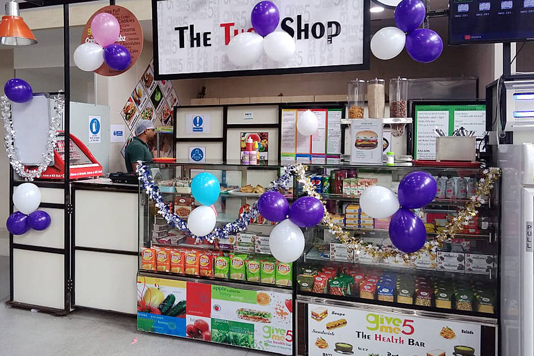 Give Me 5  |  Corporate food counter